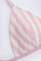Triangle Bikini Top in Mauve