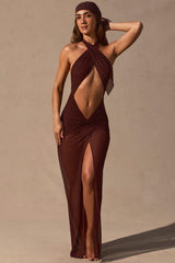 Headscarf in Espresso Brown